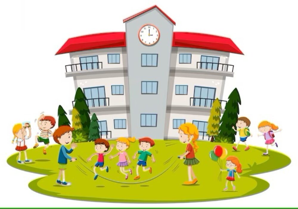 Enfants jouant ecole 1308 20630