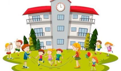 Enfants jouant ecole 1308 20630